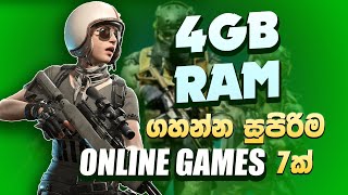 4gb ram low spec pc best online multiplayer games  4gb ram online games [upl. by Eita]