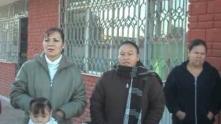 LOS ALUMNOS DE LA ESCUELA MANUEL ALTAMIRANO CANTAN EL HIMNO NACIONAL [upl. by Gerc]