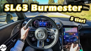 2022 MercedesBenz SL – Burmester HighEnd 3D 17speaker Surround Sound System Review AMG SL63 [upl. by Adi948]