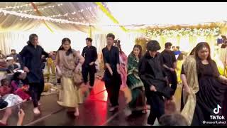 billo ni Tera Lal ghagra song dancewadding [upl. by Aetnuahs]