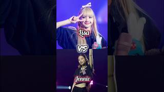 Lisa 💖 VS jennie 💖  who is the best 👍  Missfairy001 blackpink lisa jennie blink ytshots [upl. by Melborn]