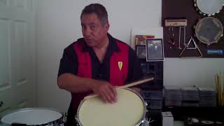 HOW TO SET UP A ROGERS DYNASONIC SNARE DRUM [upl. by Ecneralc]