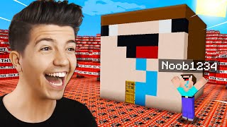 12 Ways To Prank Noob1234 Preston Minecraft [upl. by Lolly]