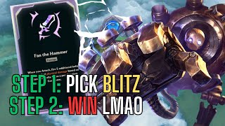 Why Blitzcrank is Picked EVERY GAME in Arena Bluetooth Blitzcrank Ults  Arena God Speedrun 14 [upl. by Yates]