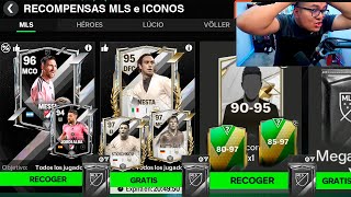 🎁 COMO RECLAMAR MUCHOS JUGADORES MLS SOBRES e ICONOS Gratis en FC 24 MOBILE Messi Kaká amp Más [upl. by Nailliw]