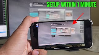 How To Use Your Phone As A Webcam On PC AndroidiPhone [upl. by Calisa]