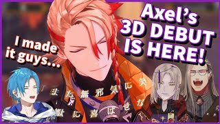 Axels 3D DEBUT IS FINALLY HERE and it was AWESOME highlights 【Holostars EN  Axel Syrios】 [upl. by Aniakudo]