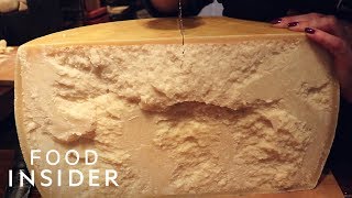 Why Parmesan Cheese Is So Expensive  Regional Eats  Food Insider [upl. by Eydnarb]