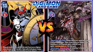 Gallantmon vs Belphemon  Digimon TCG BT13 Tournament [upl. by Melesa]