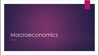 الحلقة الثانية الجزء الثانى  macroeconomics ch20 [upl. by Dorweiler]