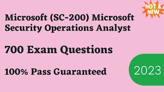 Microsoft SC200 Exam Questions amp Dumps 2024  New practice tests [upl. by Lemmie]