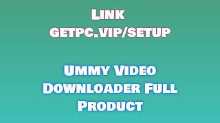 🔸Ummy Video Downloader😍 HOW TO INSTALL 💻PCLAPTOP TUTORIAL 2024 no charge😊 [upl. by Gerrilee]