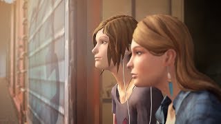 Life is Strange Before the Storm Chloe and Rachel listen music together on the train scene [upl. by Eralc]