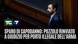 Sparo di Capodanno Pozzolo rinviato a giudizio per porto illegale dellarma [upl. by Amitaf]