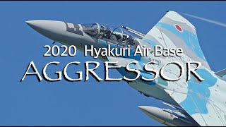 百里基地 2020 アグレッサー 教導訓練 JASDF AGGRESSOR F15DJ Eagles [upl. by Trebma]