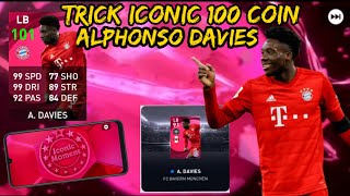 TRIK CARA MENDAPATKAN ICONIC DAVIES 101 ICONIC MOMENT PES 2021 MOBILE [upl. by Bartlet613]