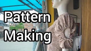 Sleeves design pattern making tutorial for sewing [upl. by Eittod]