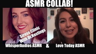 ASMR Stress Clinic WhispersAudio ASMR Collab Millionaire Series [upl. by Oniluap]