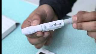 Accusure Gold Glucose Meter [upl. by Shulman]