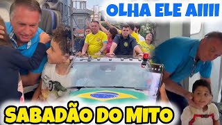 BOLSONARO TIETADO PELA CRIANÇADA E CARREATA EM BH 🇧🇷🇧🇷 [upl. by Olotrab]