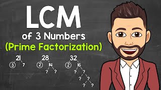 Finding the LCM of 3 Numbers Using Prime Factorization  Least Common Multiple  Math with Mr J [upl. by Erich]