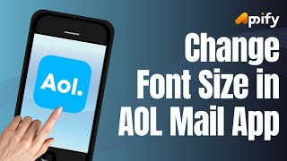 How to Change Font Size in AOL Mail App 2024  Adjust Text Size in AOL Mail [upl. by Devol128]