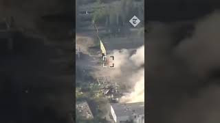 Ukraine forces hit Russian ammunition depot in Donetsk region [upl. by Grous300]