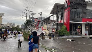 Bagyong Odette OdettePH Aftermath in Cebu City [upl. by Fields]