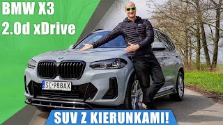 Bmw X3 M Sport 2022 Facelift 20d xDrive 190KM 2023 SUV z Kierunkami [upl. by Pearla]