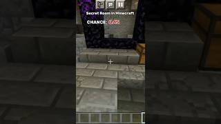 Minecraft secret room shots minecraft [upl. by Hannan]