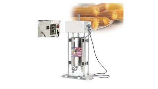 15L Electric Churro Maker Churros machine Food Trailers Food Truck Machine [upl. by Maloy]