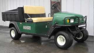 2009 EZGO MPT 1200 Utility Cart [upl. by Trautman]