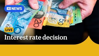 LIVE The RBA keeps interest rates on hold at 435  ABC News [upl. by Jet]