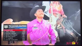 2024 Day 5 NFR Finals Tie Down Roping [upl. by Jacoba]