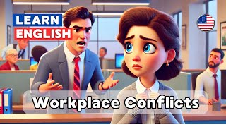 Handling Workplace Conflicts  English Listening amp Speaking  B2 Level 34  Practice Routine [upl. by Olyhs535]