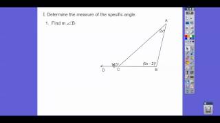 Interior and Exterior Angles  Module 151 [upl. by Nannerb]