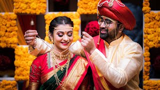 Monali amp Rohan Maharashtrian Wedding l Dhepewada [upl. by Elurd]