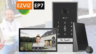 Ezviz Ep7  Mon nouveau visiophone SANS FIL qui ouvre les portes [upl. by Hendrick608]