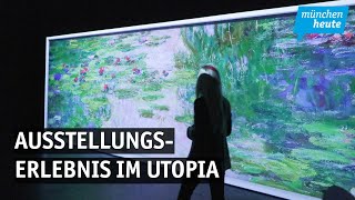 Monets Garden  ein immersives Ausstellungserlebnis im Utopia [upl. by Amesari]