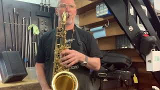 YANAGISAWA 991 TENOR SAXOPHONE [upl. by Htebsil893]