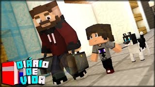 MEU PAI VOLTOU   DIÁRIO DE VIDA 18  MINECRAFT MACHINIMA [upl. by Fuller368]