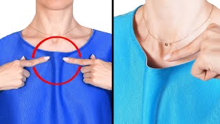 3 tips and tricks to downsize a neckline easily [upl. by Areikahs]