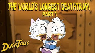 The Worlds Longest Deathtrap Part 1 Short  DuckTales  Disney Channel [upl. by Constantine]