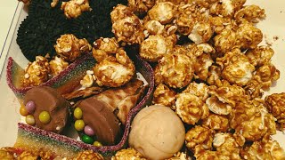 MILLMO ASMR  CHOCOLATE ICE CREAM MARMALADE POPCORN OREO [upl. by Ydal620]