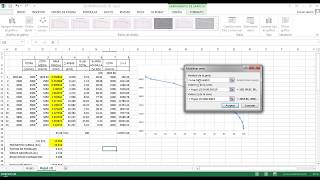 Union de graficos curva hipsometrica y frecuencia de altitudes excel 2013 [upl. by Deborath]