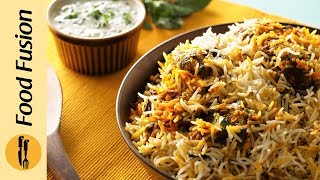 Mutton Korma Biryani Recipe By Food Fusion [upl. by Brower]