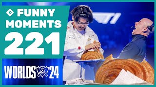 A normal size Croissant  Funny Moments 221  Worlds 2024 Semifinals [upl. by Ahsok]