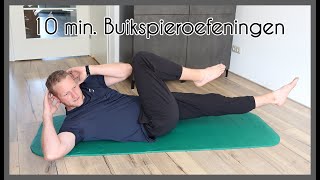 10 min Buikspieroefeningen  Buikspieren workout met Sven OPTIMAVITA [upl. by Cristiano720]