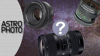 QUELS OBJECTIFS POUR LA VOIE LACTÉE   ASTROPHOTO [upl. by Suivatnod]