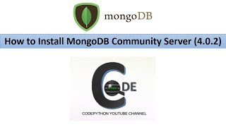 How to Install MongoDB Community Server 402 [upl. by Nalda308]